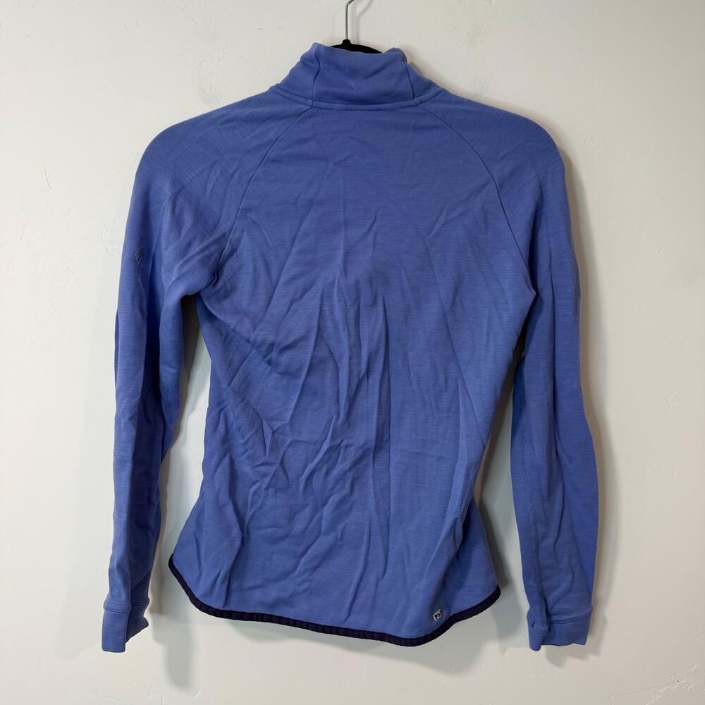 Smartwool Women's Two-Tone Puffer Jacket - Purple and Blue - Picture 7 of 8